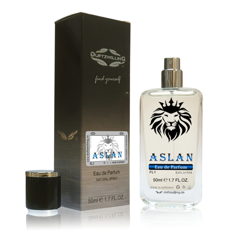 FL1-ASLAN-50ml-Eau-de-Parfum-Herren ASLAN - Eau de Parfum für HERREN (Unisex) von DuftzwillinG ® | FL1 VIP