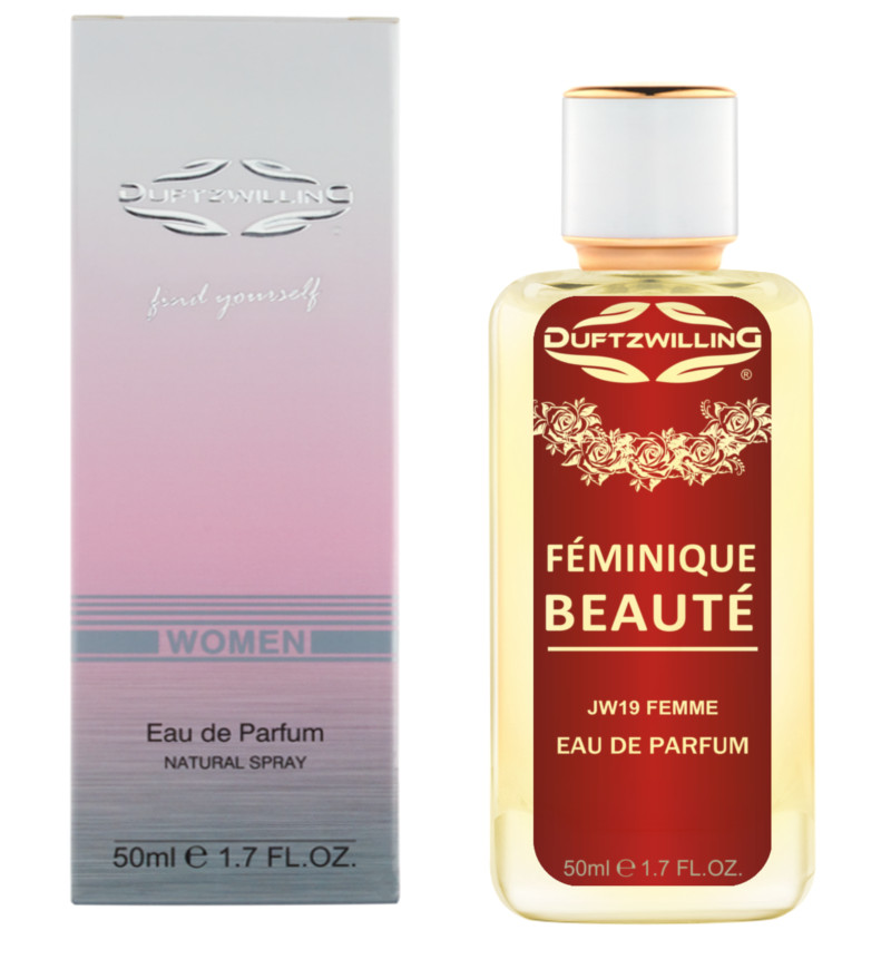 FÉMINIQUE BEAUTÉ - Eau de Parfum für Damen EdP süß-fruchtig | JW19 Women FÉMINIQUE BEAUTÉ - Eau de Parfum für Damen EdP süß-fruchtig | JW19 Women