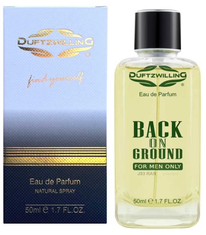 J93-RAR-Men-BACKonGROUND-50ml-DuftzwillinG-Herren-Parfum BACK ON GROUND - Eau de Parfum für HERREN - balsamisch-süss-würzig | J93 Men RARITY