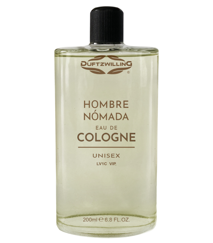 LV1c-VIP-200ml-SPLASH-Aftershave-COLOGNE-Hombre-Nomada-DUFTZWILLING-JPG Eau de COLOGNE Version von HOMBRE NÓMADA - UNISEX für Damen und Herren | LV1C VIP
