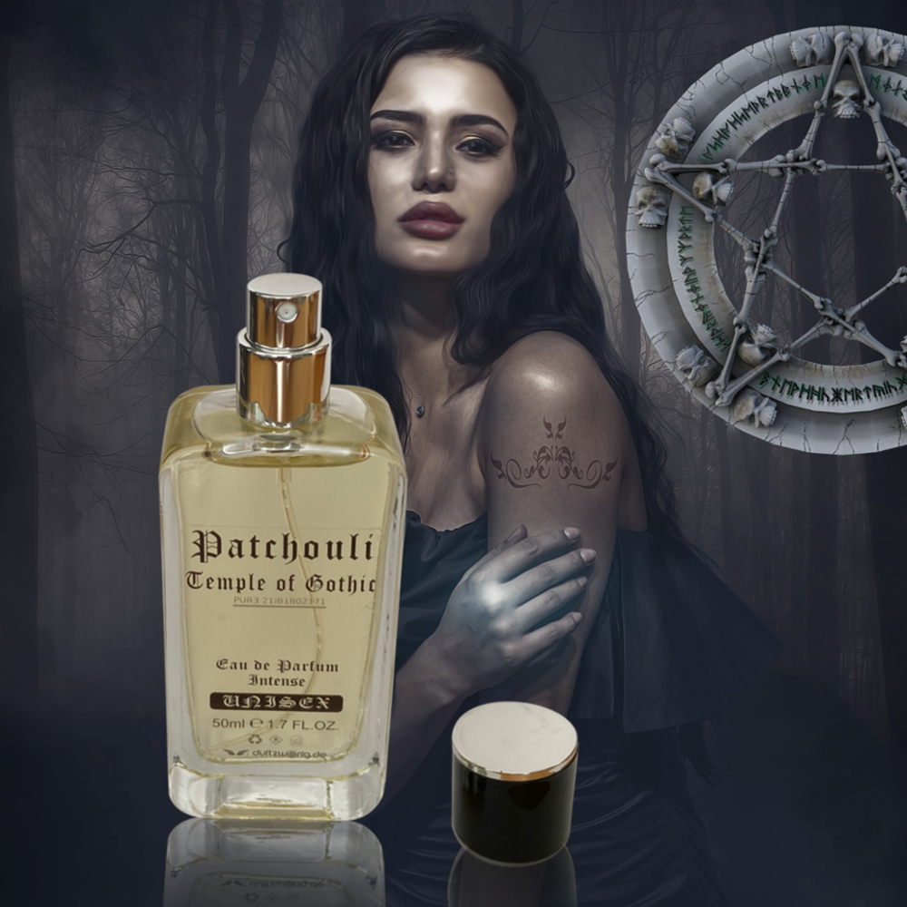 pixabay-fantasy-4765877_1920-mit-Patchouli-2 PURer PATCHOULY Duft - Patchouli - Temple of Gothic - Eau de Parfum UNISEX