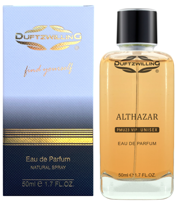 PMU23-VIP-Unisex-ALTHAZAR-50ml-DuftzwillinG-Parfum ALTHAZAR - Eau de Parfum UNISEX ~ süss-gourmand | PMU23 VIP