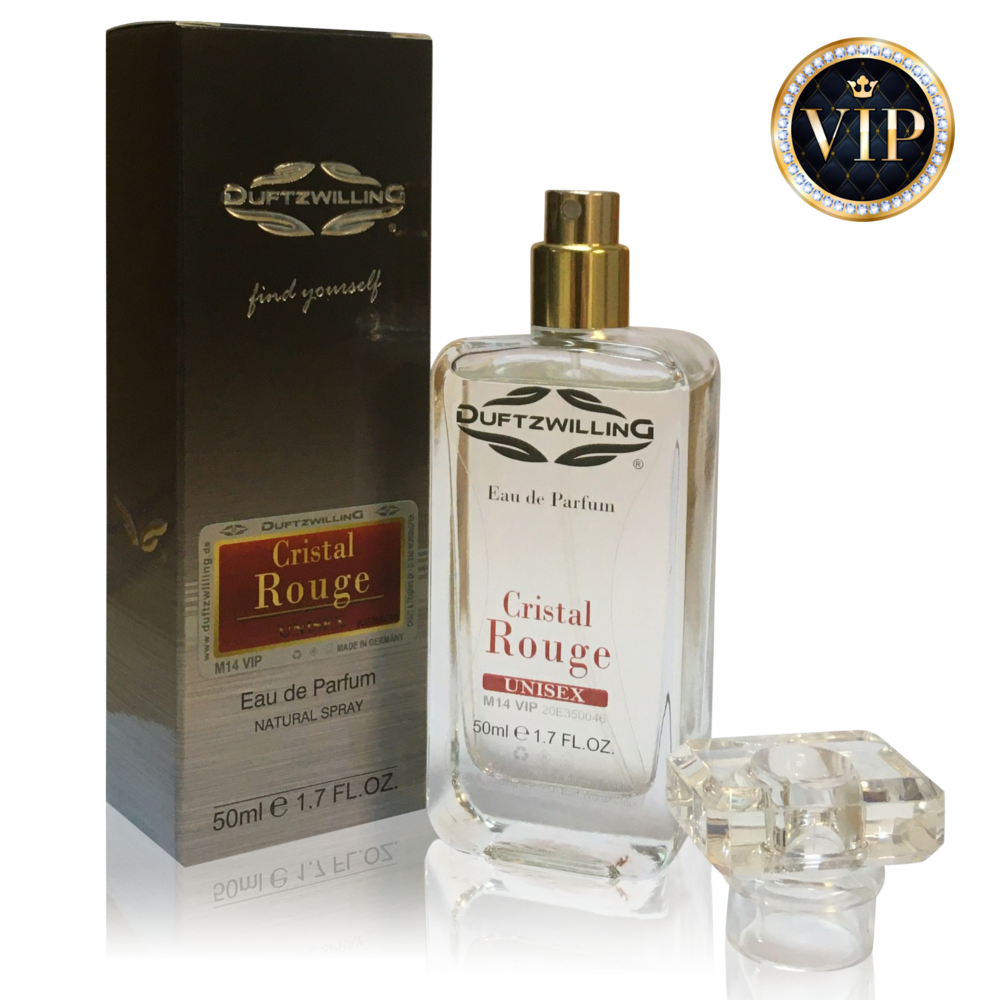 i-M14-VIP-Unisex-50ml-CRISTAL-ROUGE-von-DuftzwillinG-Parfums
